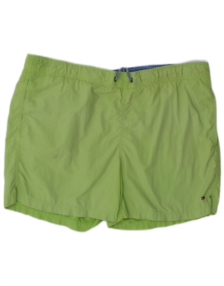 Bañador Shorts Tommy Hilfiger Hombre Poliéster Verde Medio