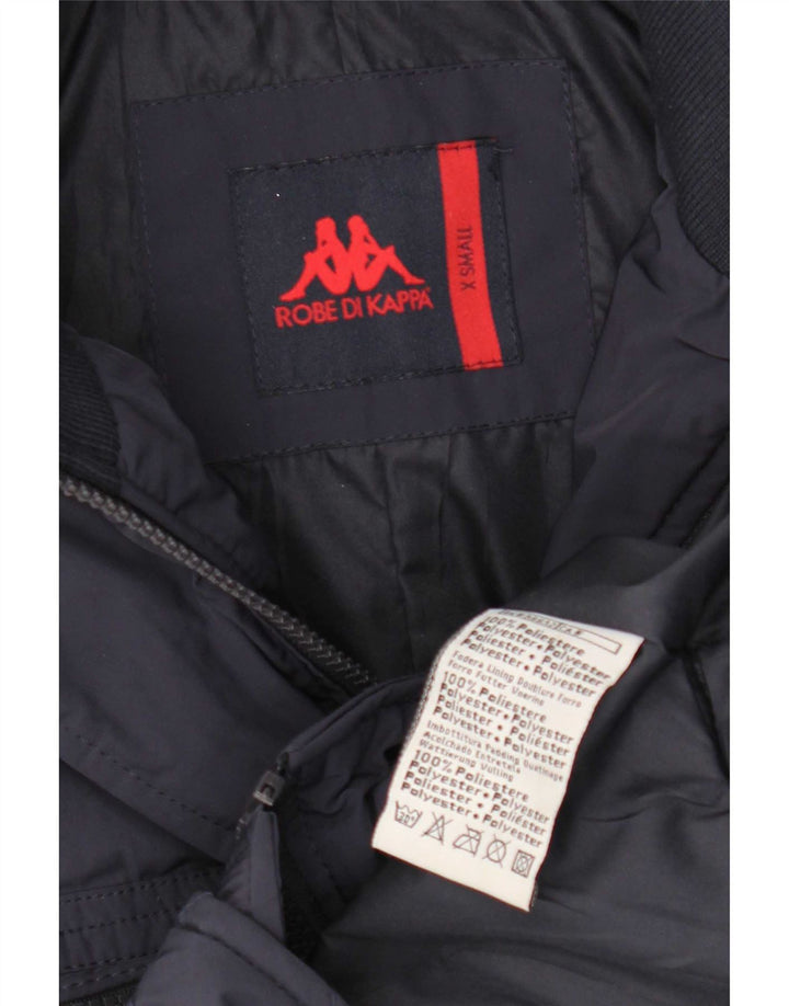 Kappa Chaqueta acolchada para hombre UK 34 XS Azul marino Poliéster
