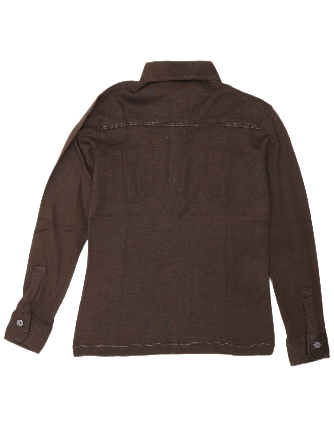 BETA Camisa tipo jersey para mujer US 6 Marrón medio Acrílico