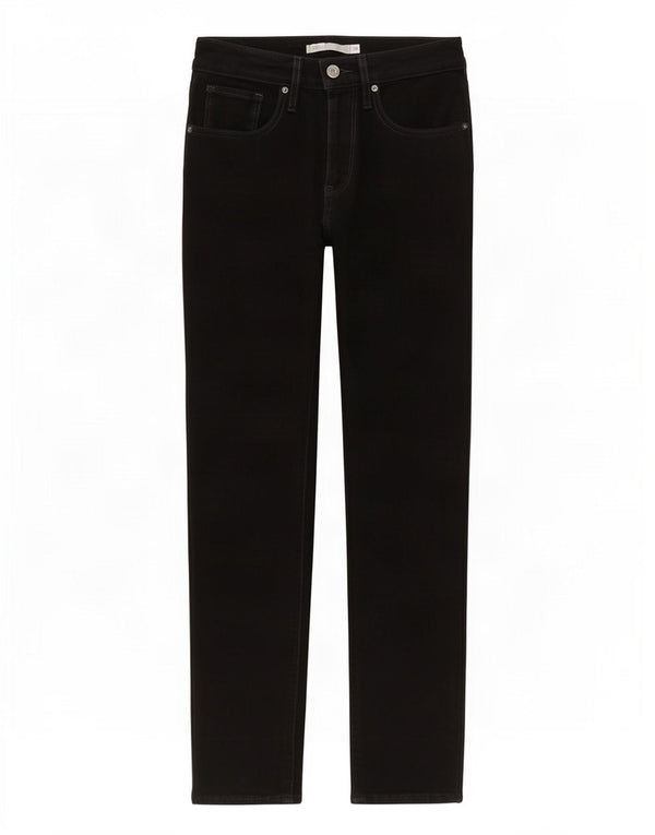 Levi's Vaqueros pitillo de talle alto 721 para mujer W24 L25 Algodón negro