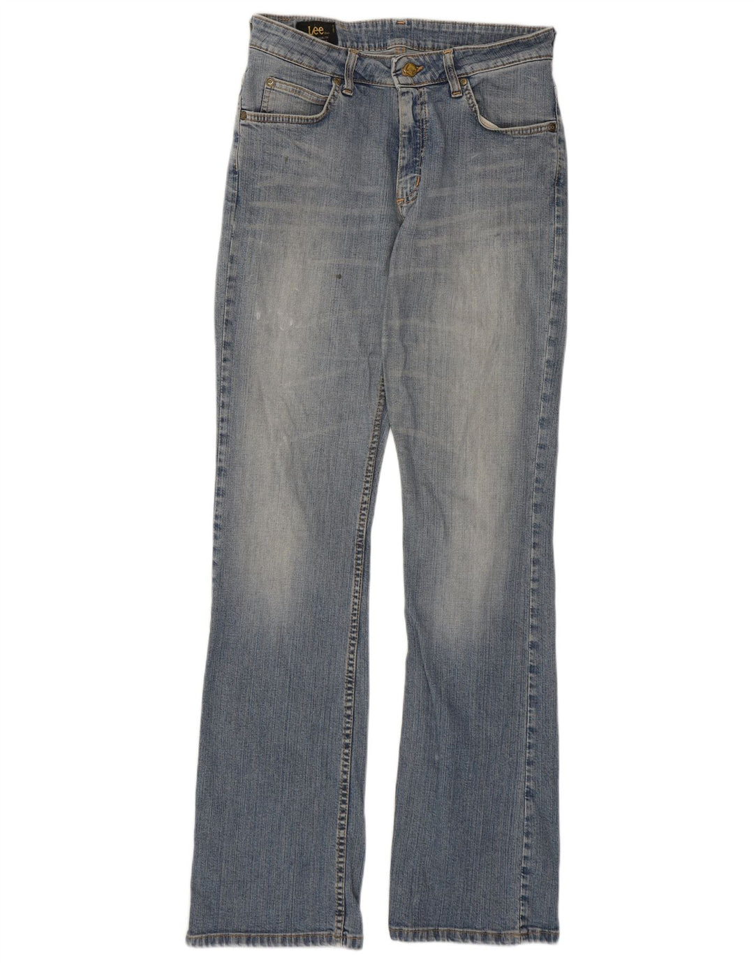 Lee Cameron Bootcut Jeans para Mujer W28 L33 Algodón Azul