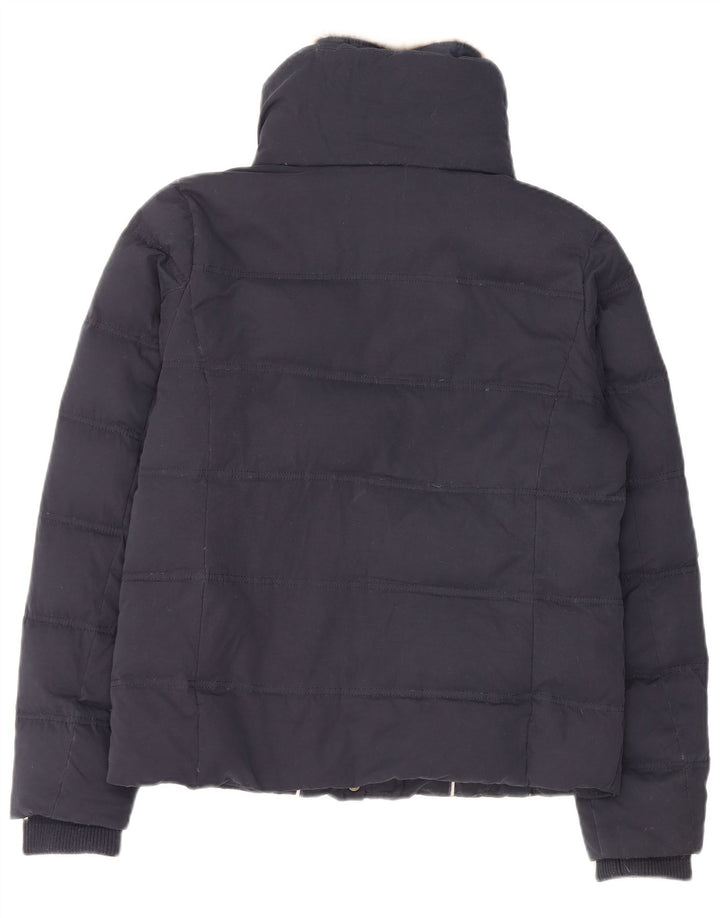 FAT FACE Chaqueta acolchada para mujer UK 40 Mediana Azul marino Poliéster