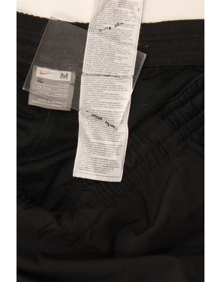 NIKE Hombre Pantalones de chándal Joggers Medium Negro Colorblock Poliéster