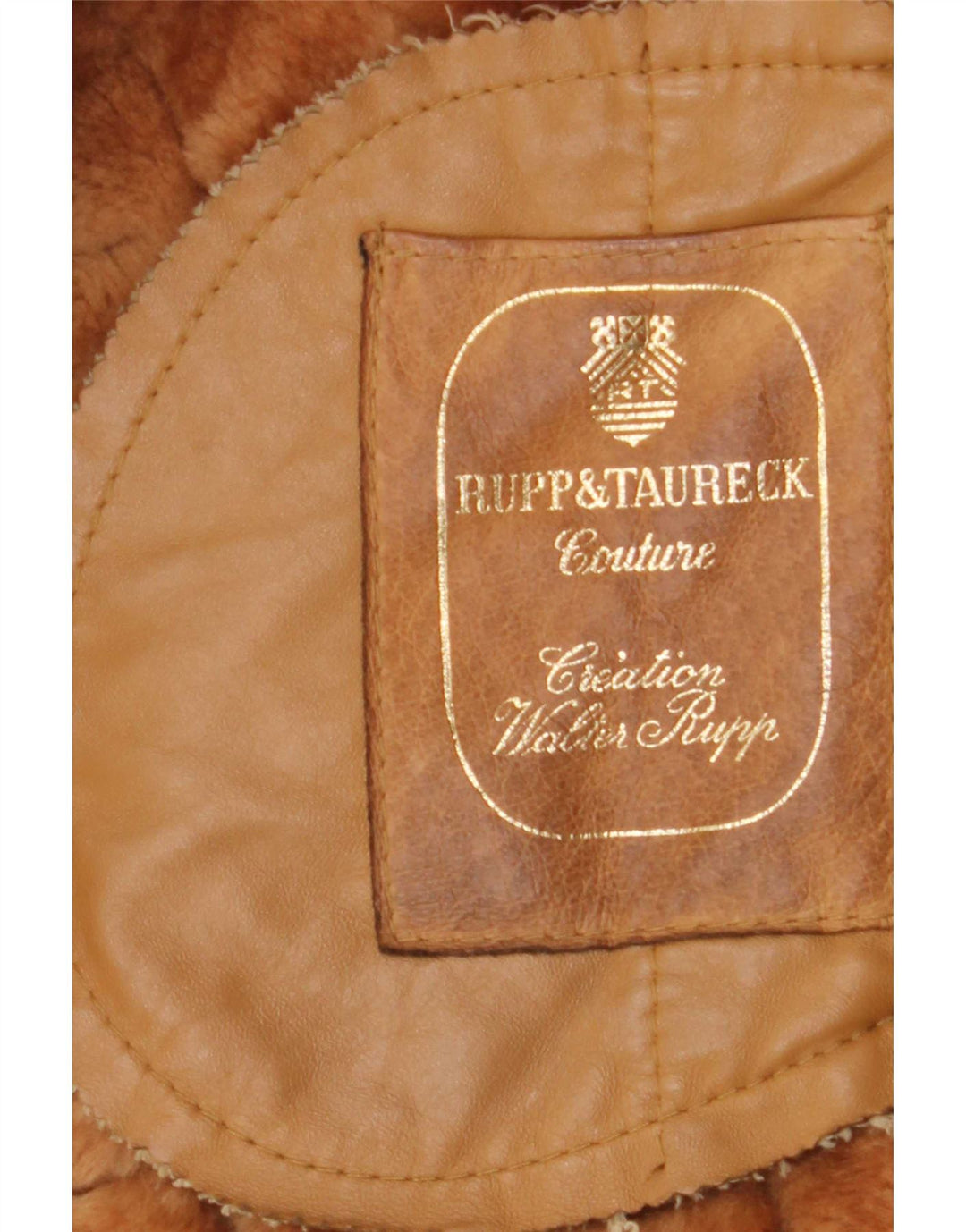 Rupp & Taureck Couture Chaqueta de piel de oveja para mujer UK 44 Marrón medio