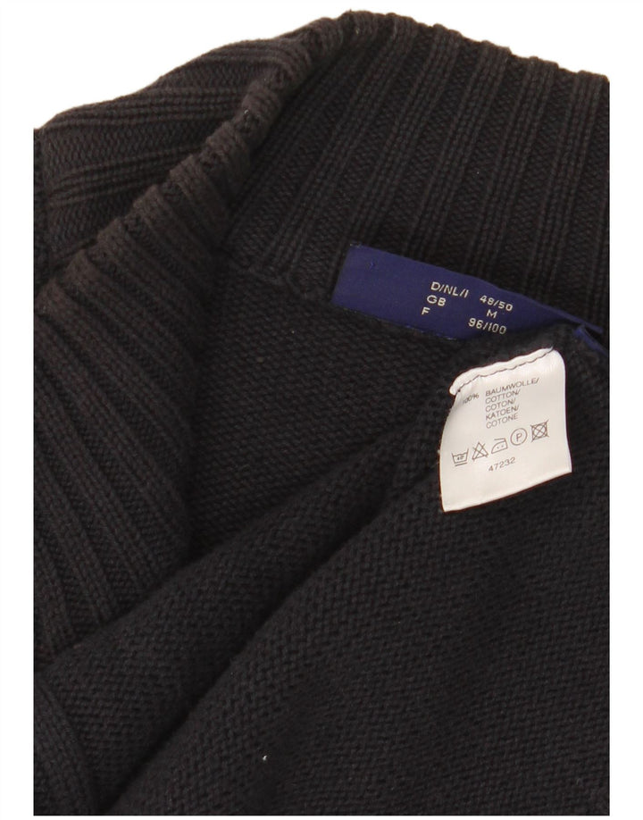 COTTON REPUBLIC Suéter tipo cárdigan para hombre Algodón azul marino medio