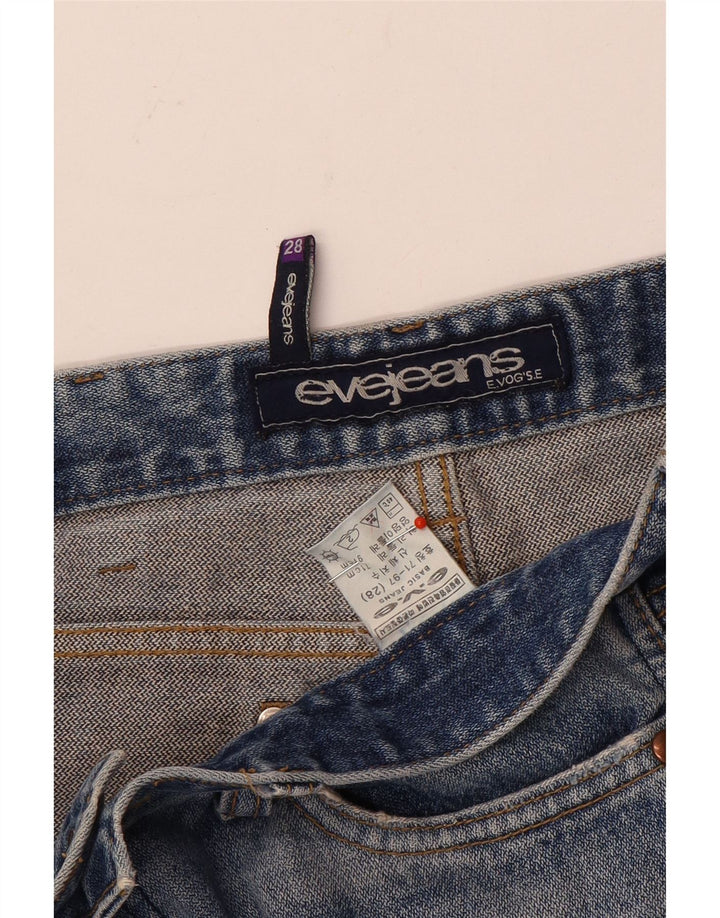 Jeans Rectos Vintage Mujer W28 L27 Azul