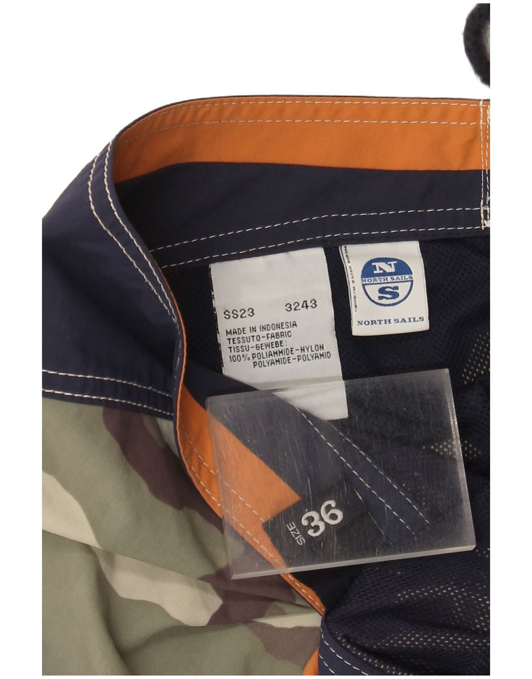 North Sails Bañador Hombre Grande Caqui Camuflaje Poliamida