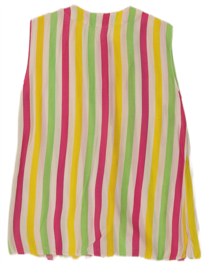 Enara Camice Blusa para mujer UK 44 Mediana Rayas multicolores