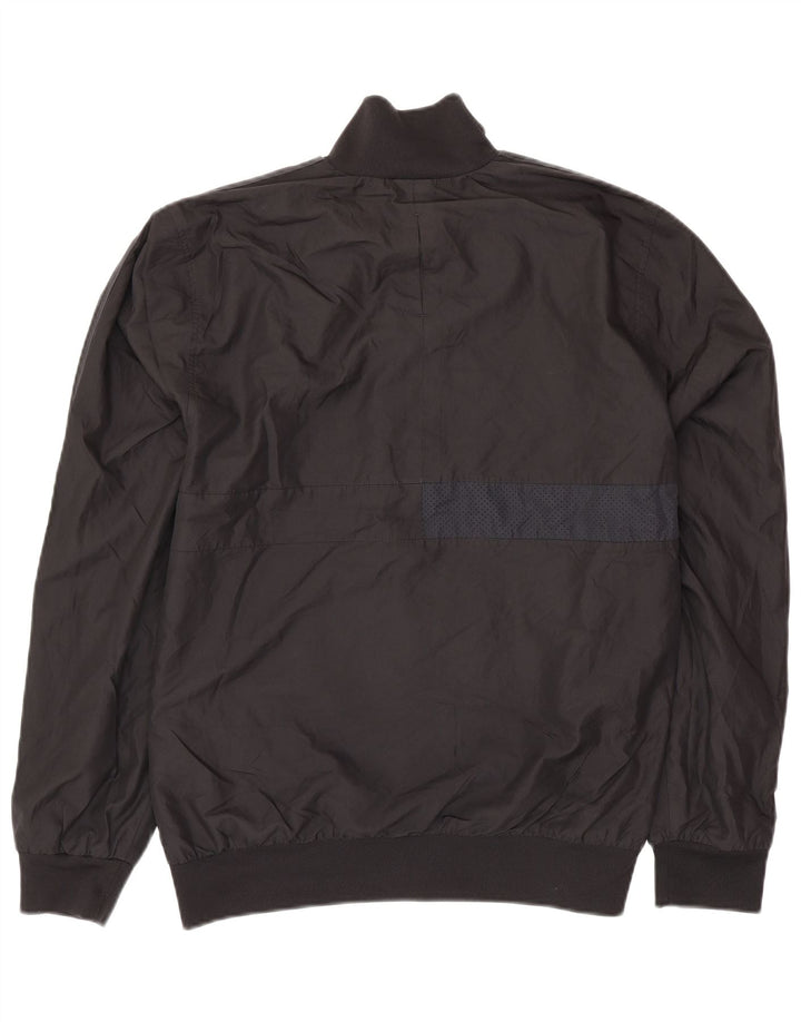 ADIDAS Chaqueta de chándal para hombre UK 42/44 Grande Poliéster negro
