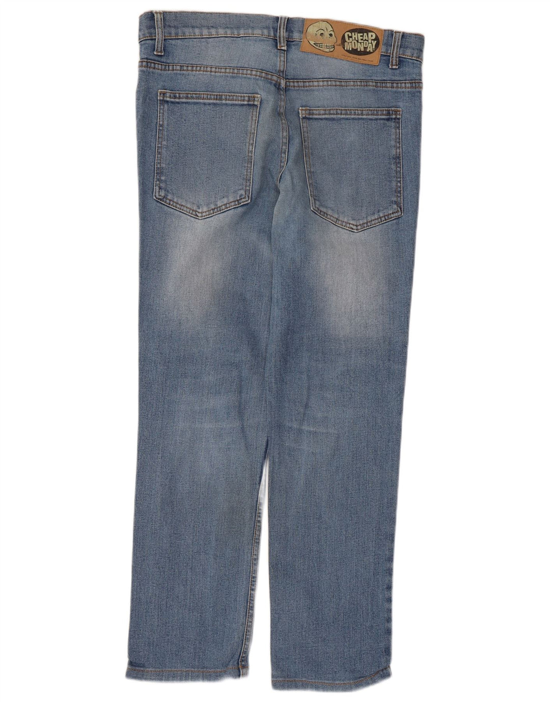 Vaqueros rectos para hombre de Cheap Monday W36 L27 Algodón azul