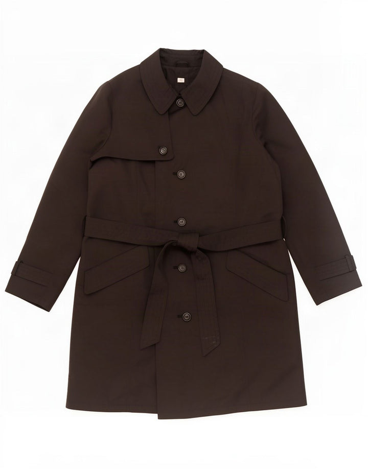 Marks & Spencer Gabardina para mujer UK 20 2XL Poliéster negro
