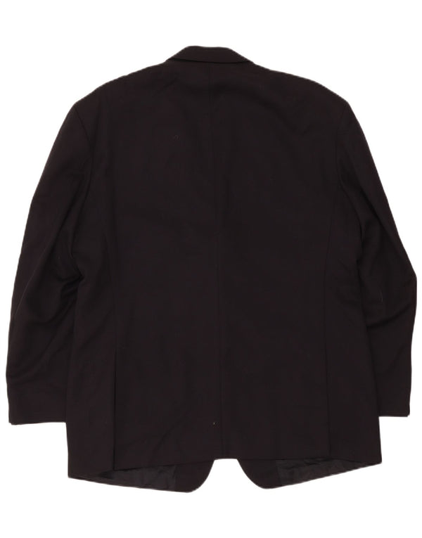 Marks & Spencer Chaqueta tipo blazer de 2 botones St. Michael para hombre UK 44 XL Negro