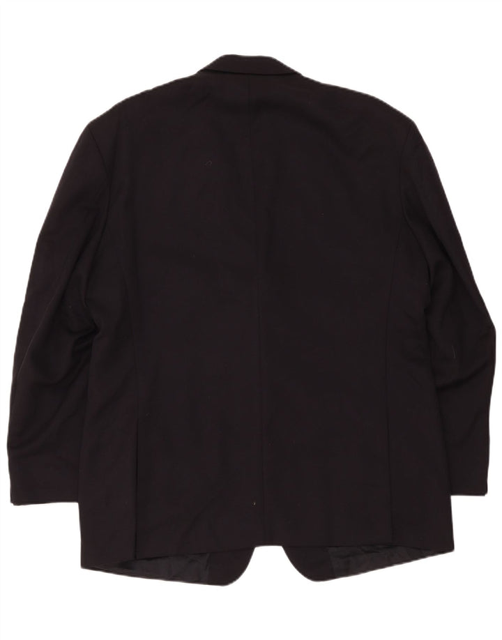 Marks & Spencer Chaqueta tipo blazer de 2 botones St. Michael para hombre UK 44 XL Negro
