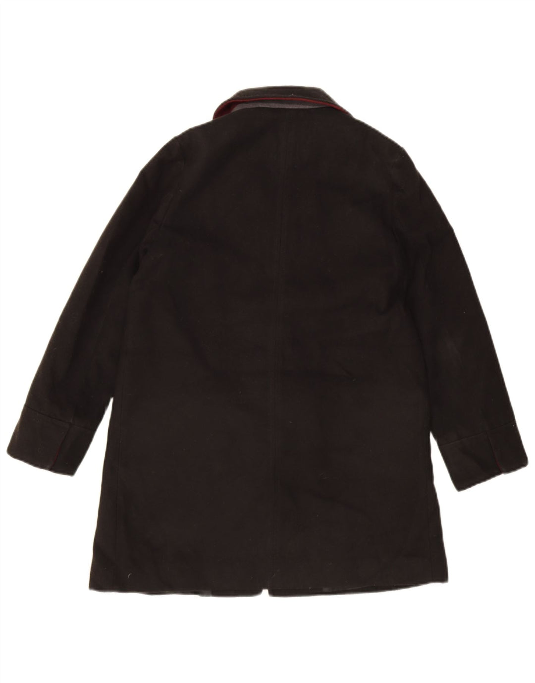 Topshop Abrigo para mujer Talla 8 Pequeño Poliéster negro