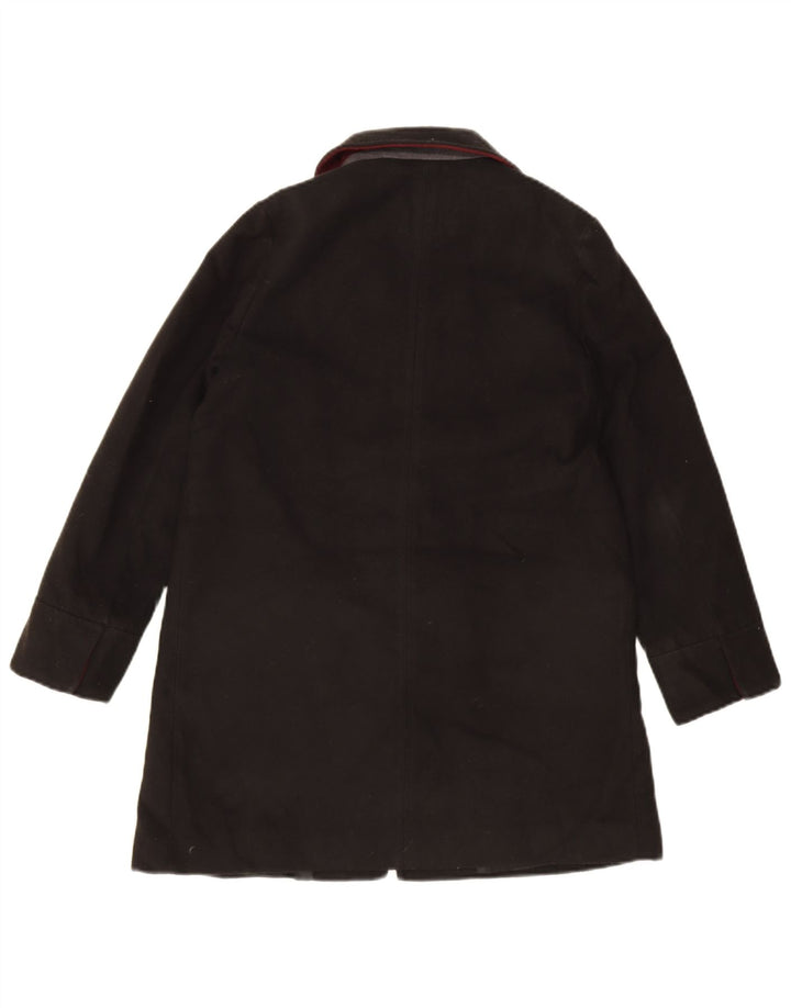 Topshop Abrigo para mujer Talla 8 Pequeño Poliéster negro