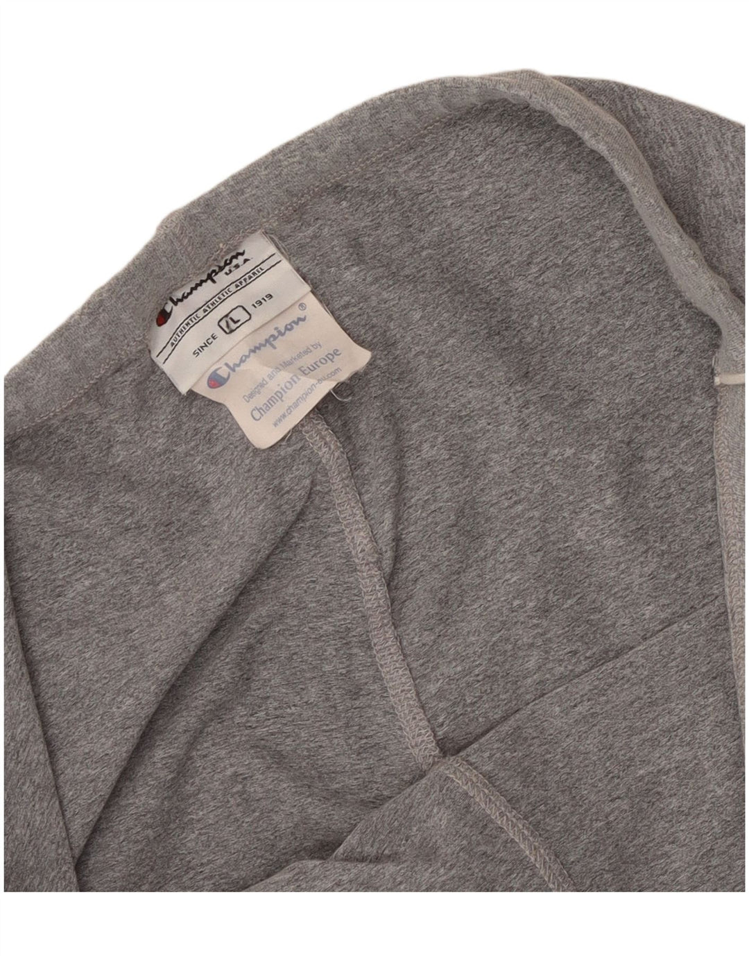Champion Pantalones De Chándal Para Mujer UK 46 Large Gris Moteado De Poliamida