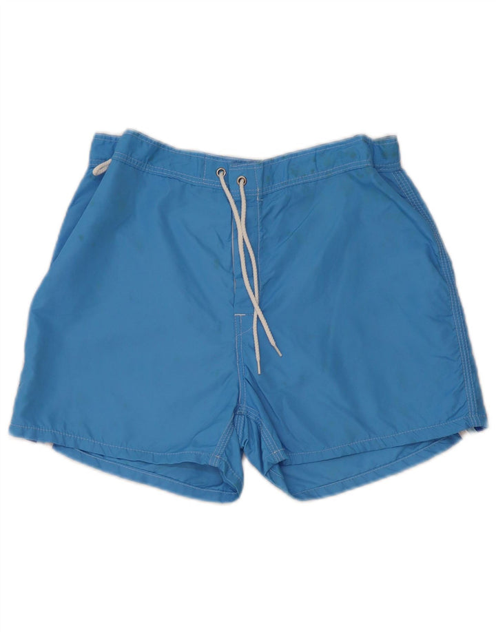 Bañador Sundek Hombre De Nylon A Rayas Azul Medio