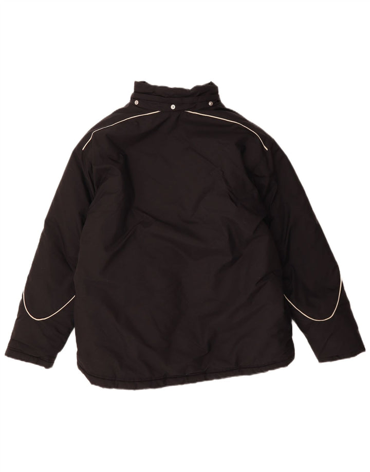 Nike Chaqueta acolchada con gráfico para niños 13-14 años XL Negro Poliéster