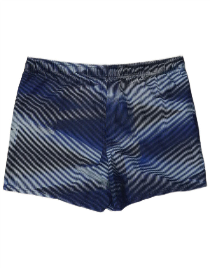 Pantalones cortos deportivos Nike para hombre azul medio con rayas diplomáticas