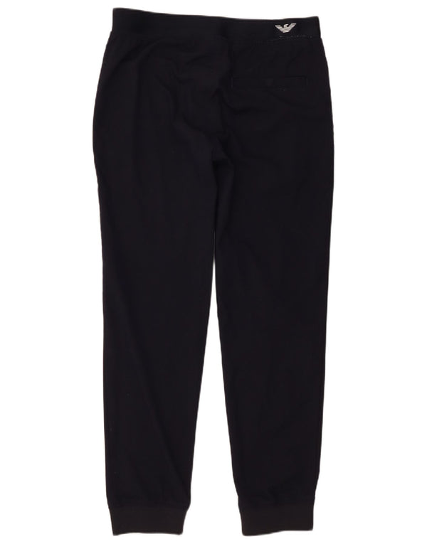 Emporio Armani Mens Joggers Chino Pantalones EU 48 Medium W38 L28 Azul Marino