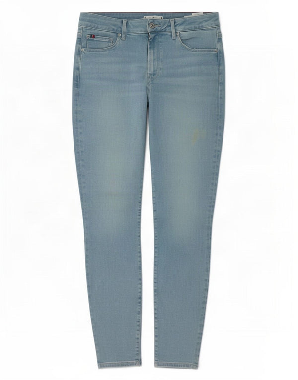 Vaqueros Tommy Hilfiger Harlem de talle ultraalto para mujer W31 L30 Azul