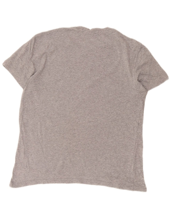 Champion Rochester Graphic Camiseta para hombre Top de algodón moteado gris medio