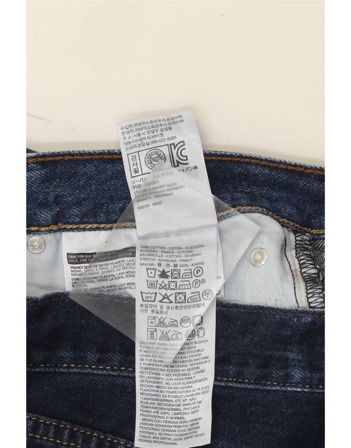 Levi's Hombre 522 Shorts De Mezclilla W31 Azul Marino Medio