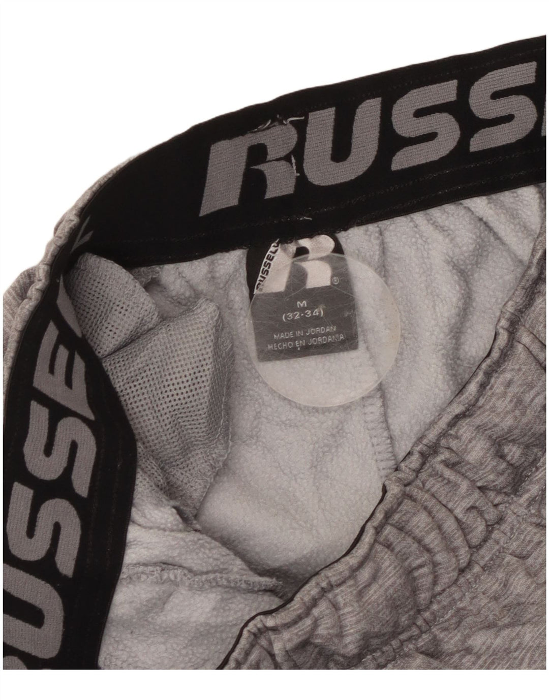 Pantalones De Chándal Russell Athletic Hombre Gris Medio