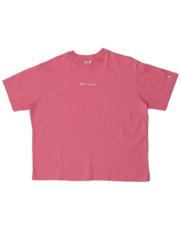 Champion Camiseta Gráfica Para Hombre Top Pequeño Rosa