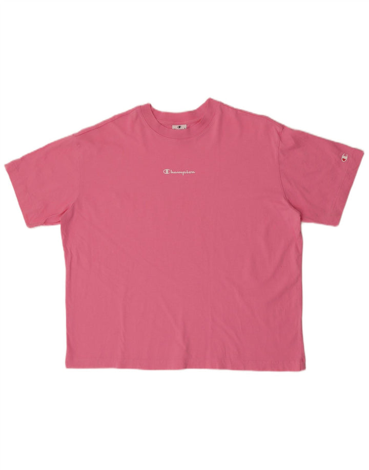 Champion Camiseta Gráfica Para Hombre Top Pequeño Rosa