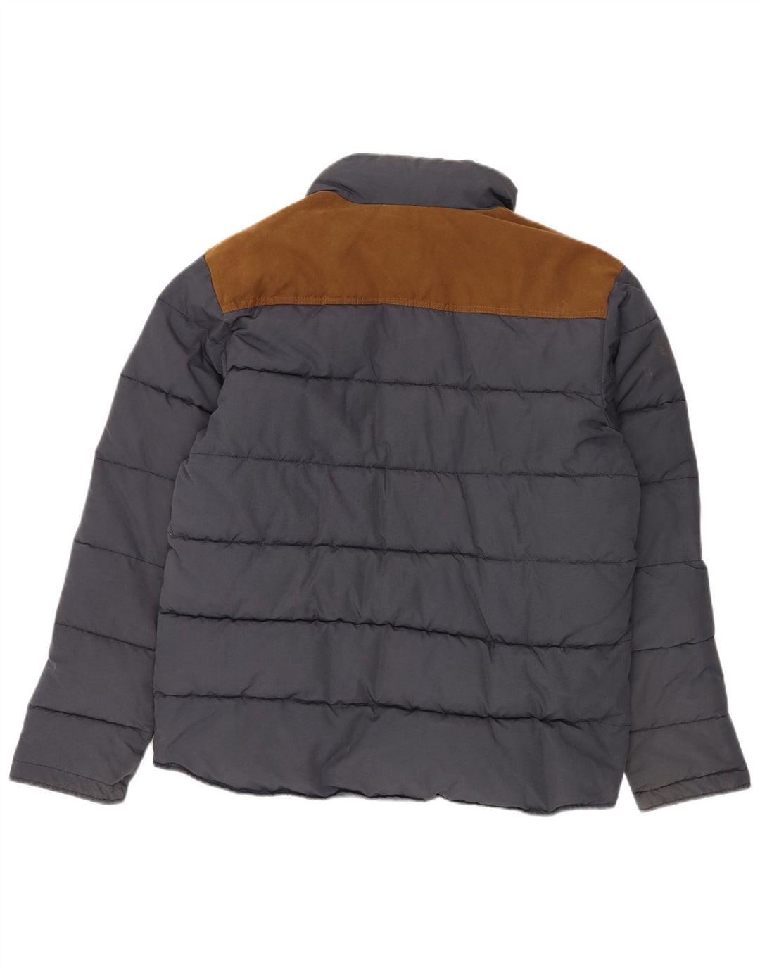Quiksilver Chaqueta acolchada para hombre UK 40 Large Azul marino Algodón