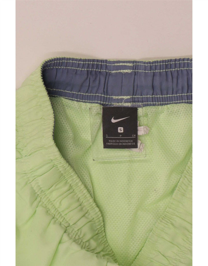 Pantalones cortos deportivos Nike para hombre pequeños deportivos de poliéster verde