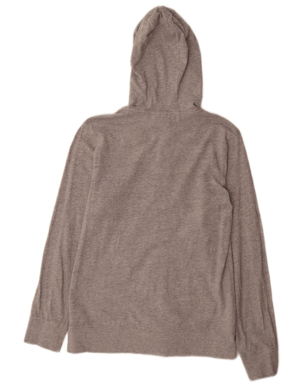 Diadora Sudadera con capucha y cremallera gráfica para niñas 13-14 años 2XL Gris moteado