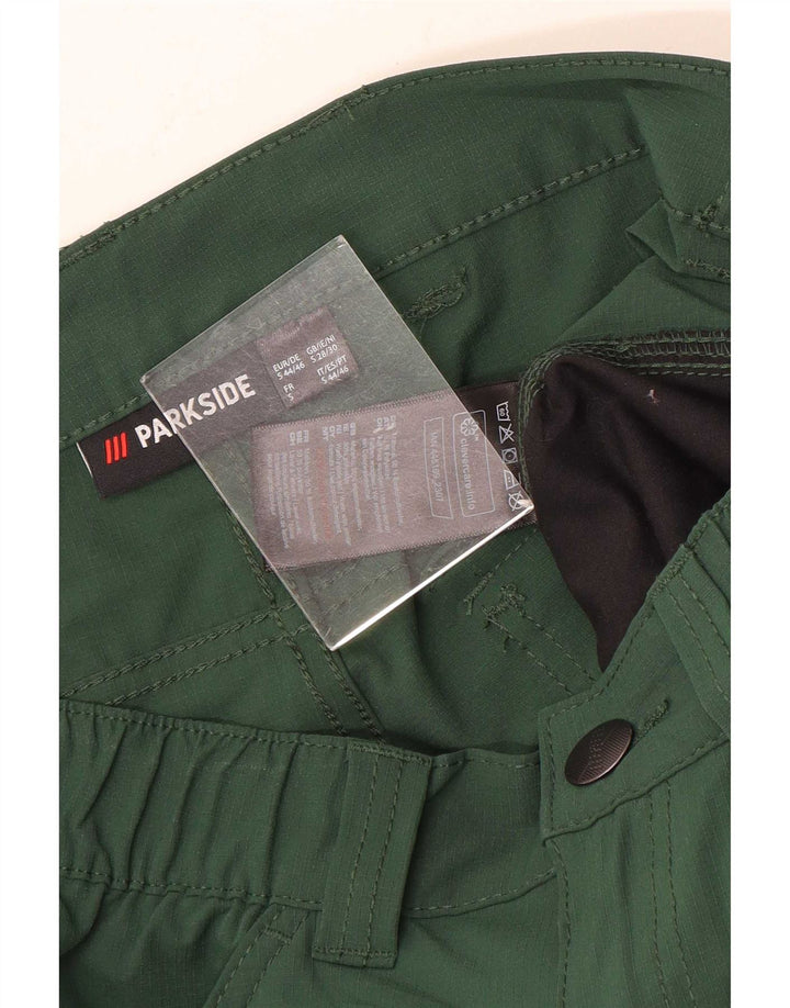 Pantalones cortos tipo cargo Parkside para hombre Small W29 Elastano verde
