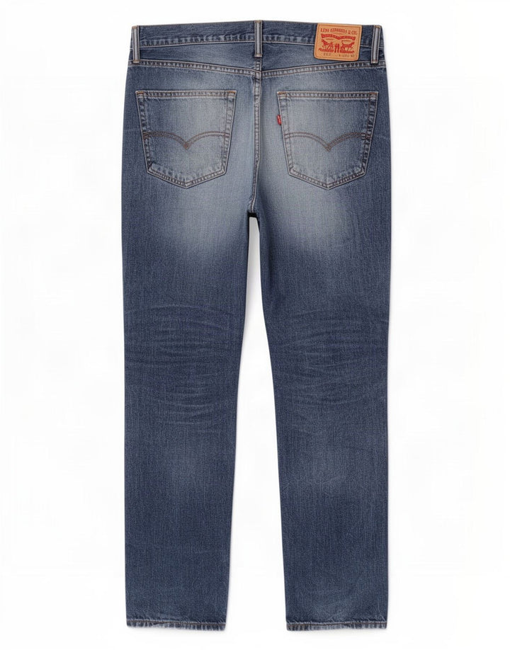 Levi's Hombre 511 Slim Jeans W36 L32 Algodón Azul