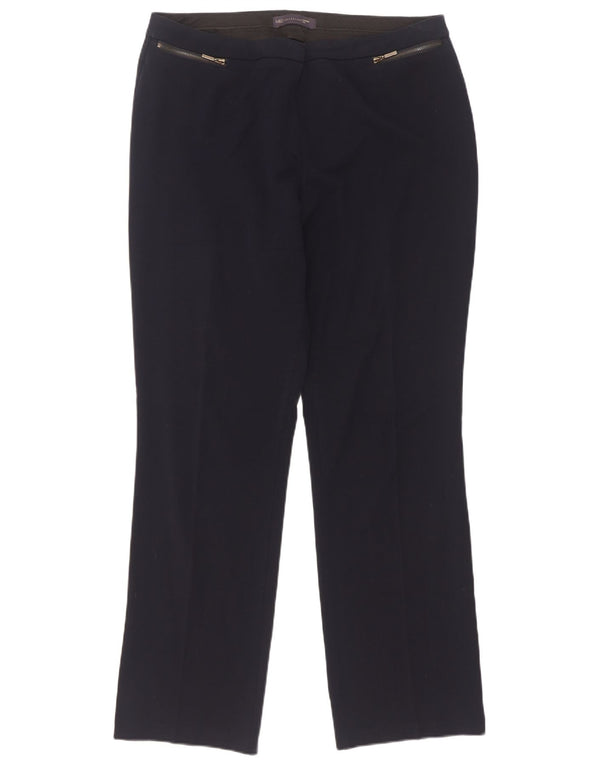 Marks & Spencer Pantalones Casuales para Mujer UK 40 Large W34 L31 Azul Marino