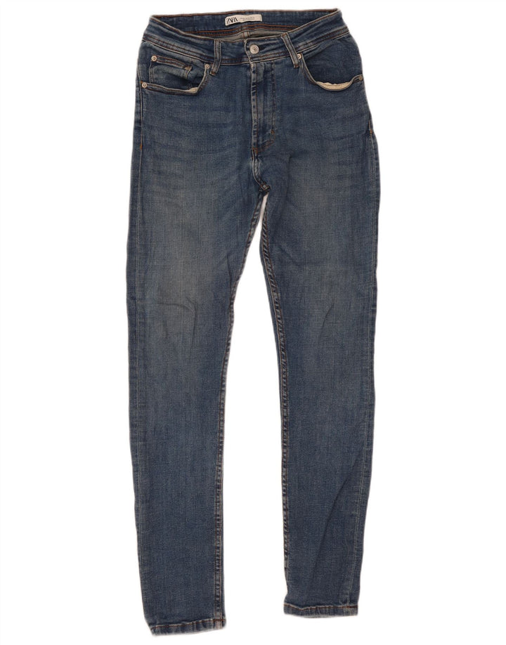 Zara Vaqueros pitillo para hombre EU 40 Medium W31 L32 Azul