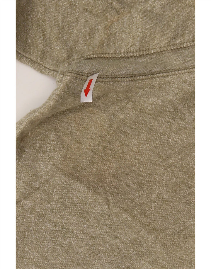 Reebok Sudadera extragrande para mujer UK 18 XL Algodón moteado caqui