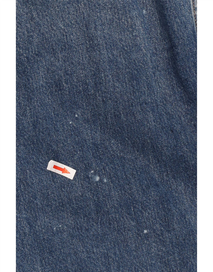 Zara - Chaqueta vaquera para hombre, talla 40, algodón azul grande