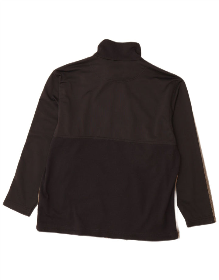 LOTTO Chaqueta superior de chándal para hombre Poliéster negro grande