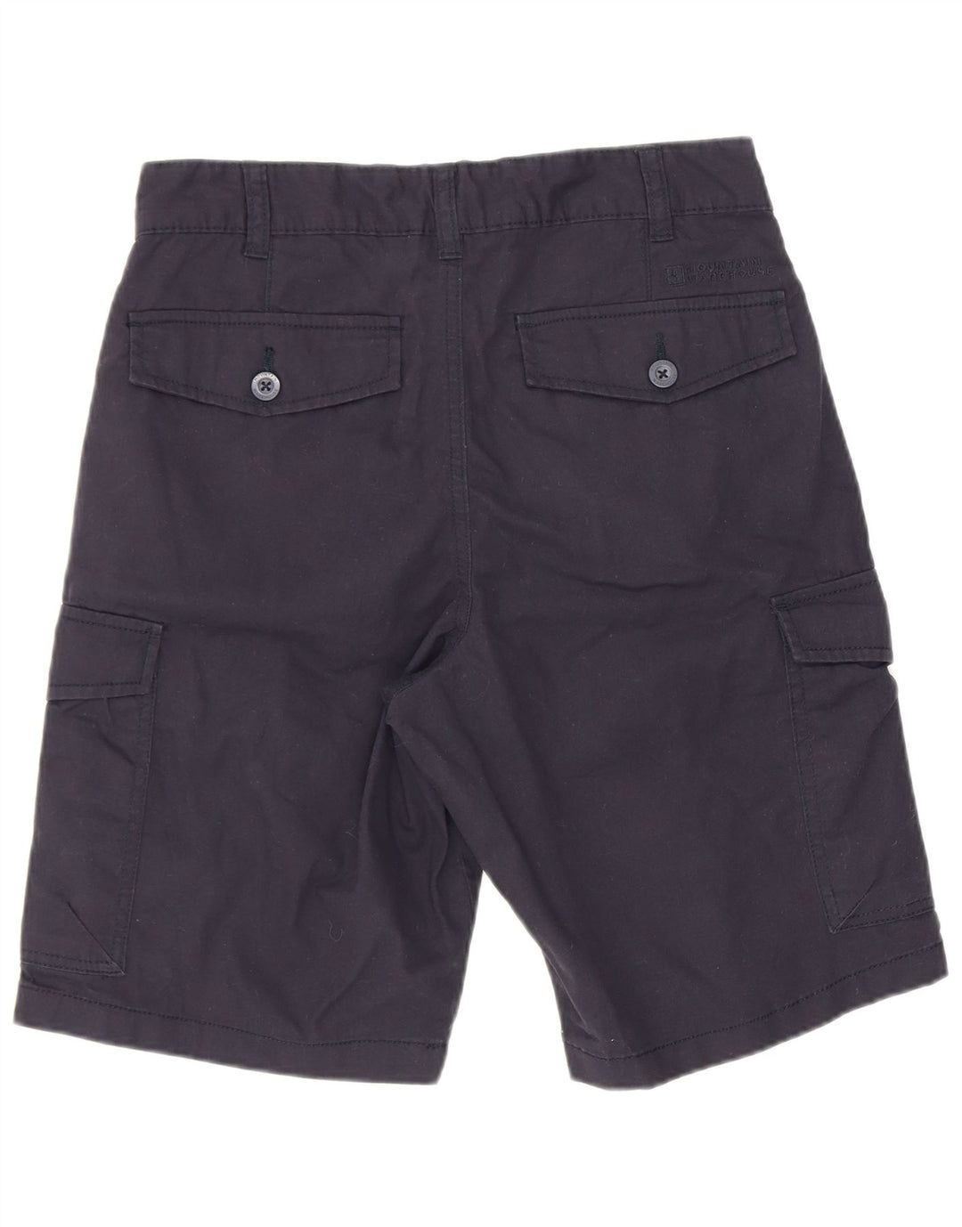 Pantalones cortos tipo cargo para hombre Mountain Warehouse W28 Small Algodón azul marino