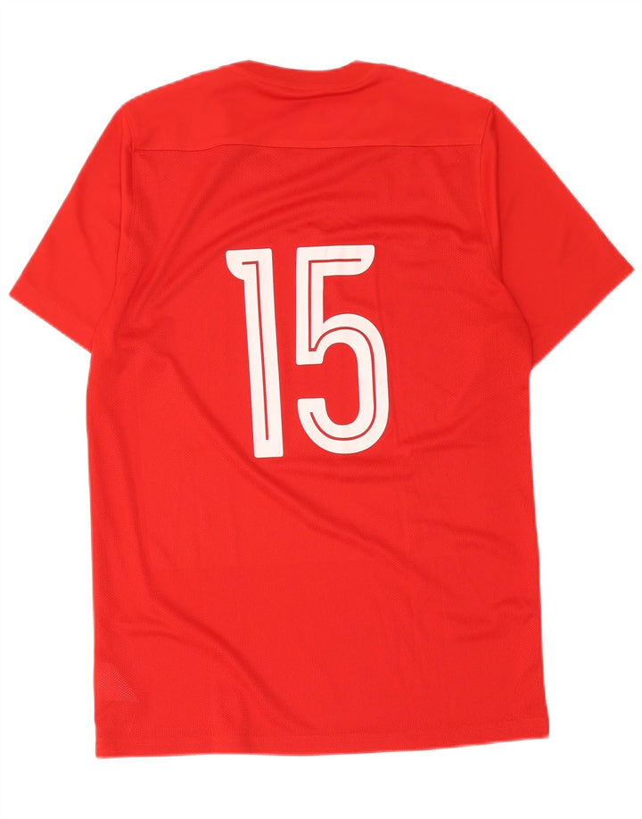 Nike Dri Fit Graphic Camiseta para hombre, talla grande, poliéster rojo