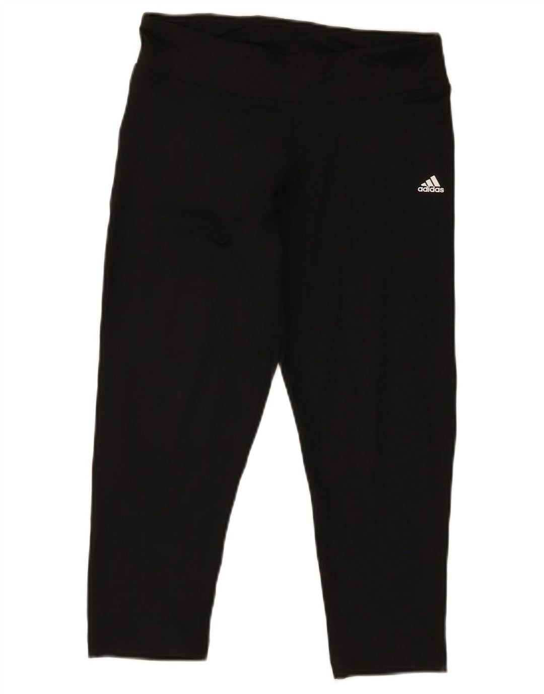 Adidas Climalite Capri Leggings para mujer Reino Unido 10 Pequeño Poliéster Negro