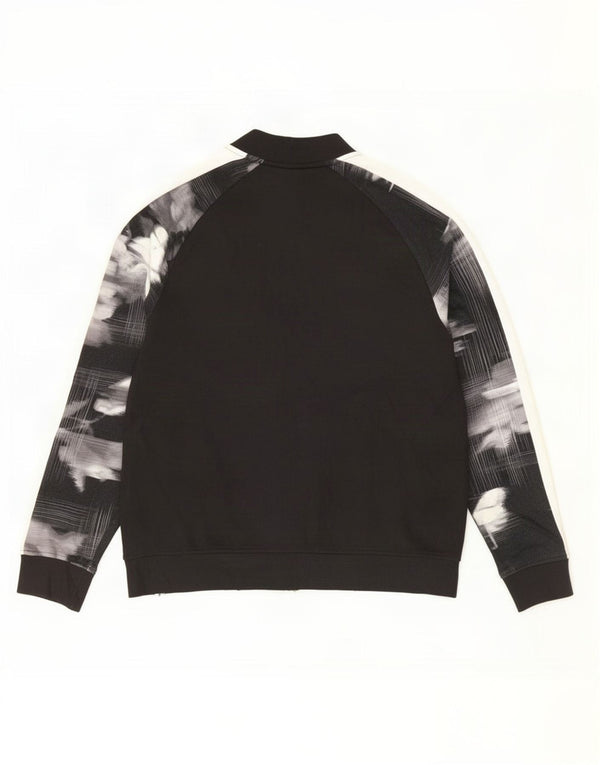 Puma Chaqueta de chándal holgada para mujer UK 40 Medium Black Colourblock