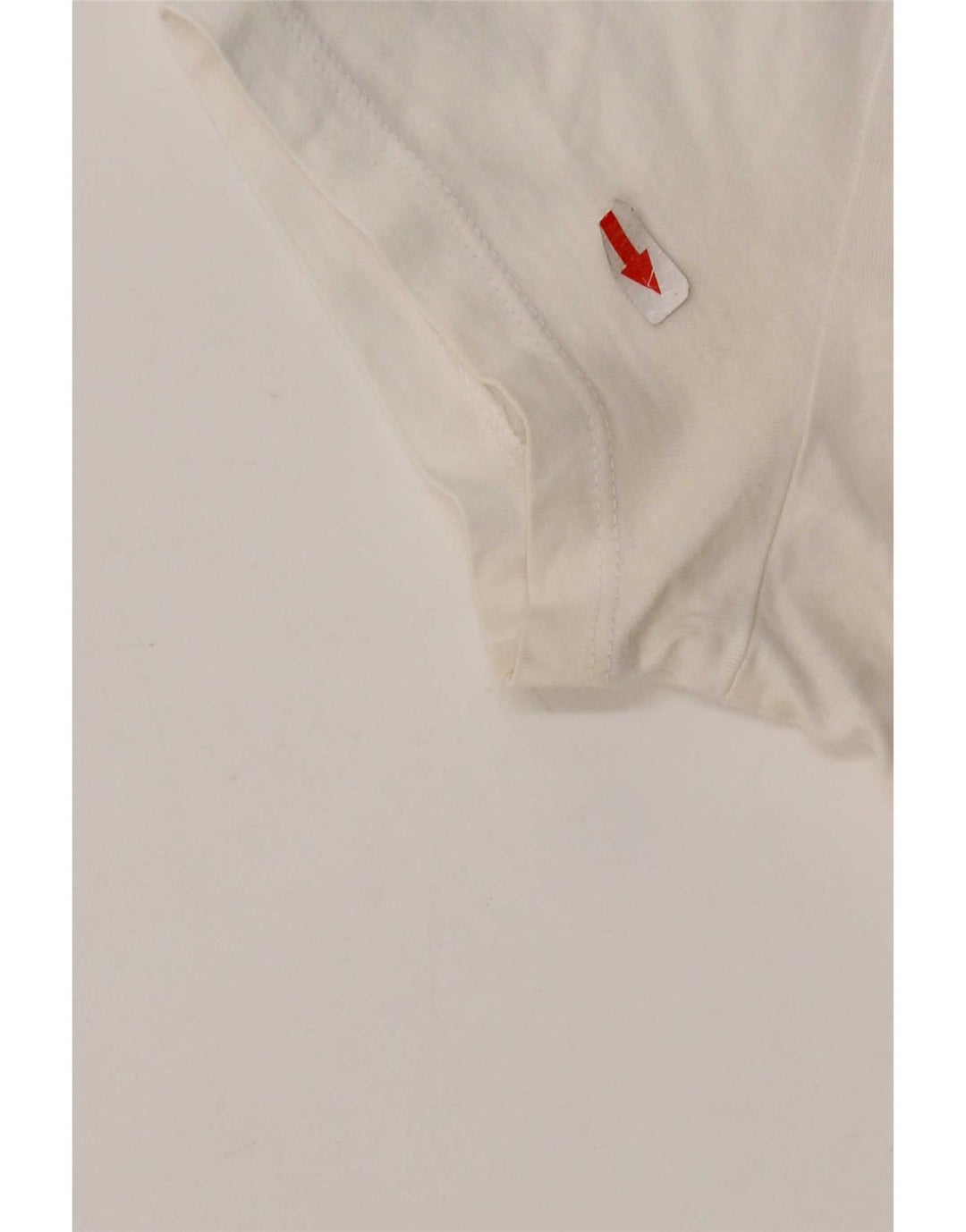 Levi's Camiseta para mujer Top UK 10 Small White Cotton