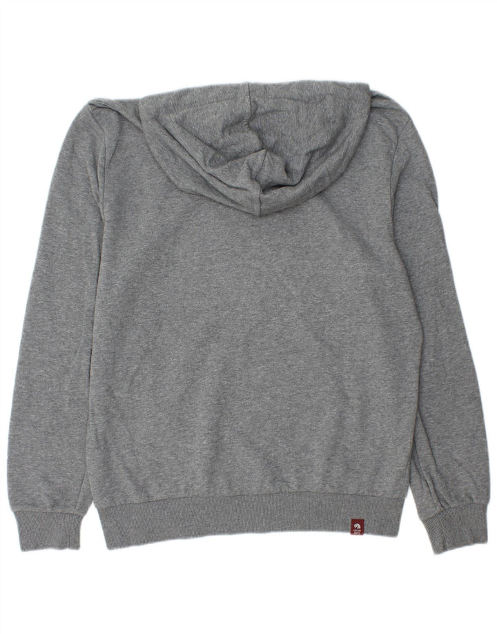 PUMA Jersey con capucha gráfica para hombre gris medio