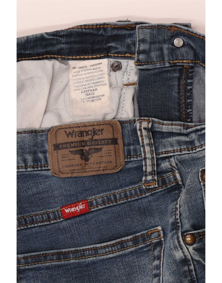 Vaqueros Wrangler Hombre Rectos W30 L32 Algodón Azul