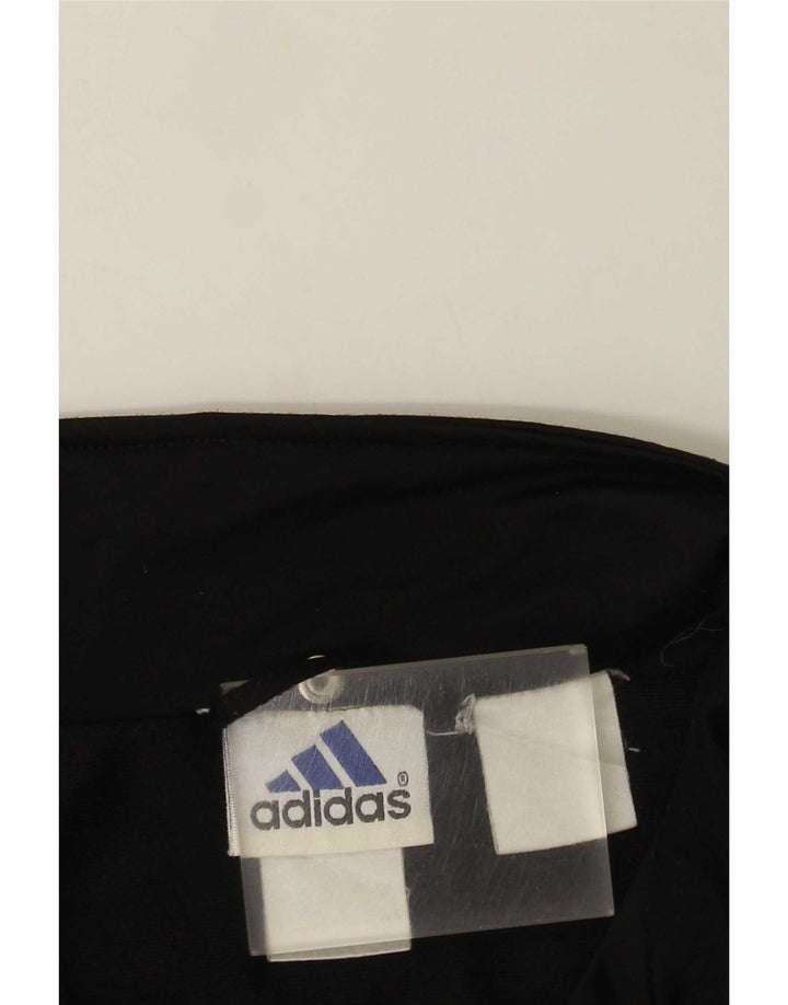Adidas Hombre Chándal Top Chaqueta XL Negro Colorblock