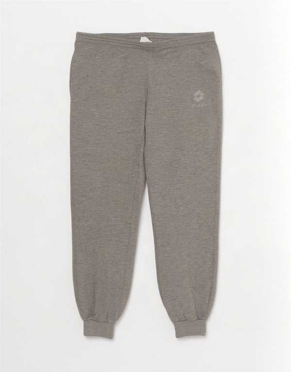 Lotto Hombre Pantalones De Chándal Joggers Small Gris