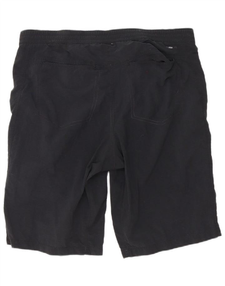 Adidas Mens Climalite Chino Shorts W38 XL Poliéster Negro